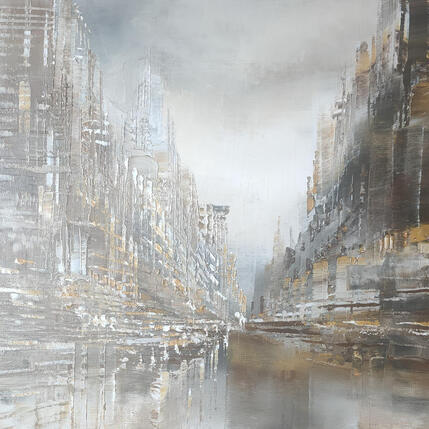 Peinture Encre brune par Levesque Emmanuelle | Tableau Huile