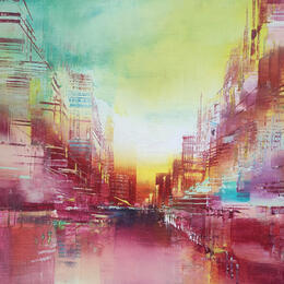 Painting Joie douce by Levesque Emmanuelle | Painting