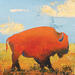 Peinture American Red par Saxton Patricia | Tableau