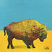 Painting Bison No. 1 by Saxton Patricia | Painting