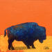 Painting Bison No. 2 by Saxton Patricia | Painting