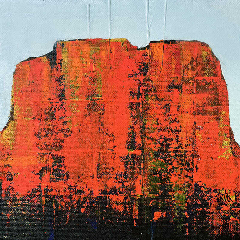 Painting Courthouse 5 by Saxton Patricia | Painting