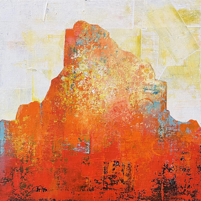 Peinture Red Butte Inner Glow par Saxton Patricia | Tableau