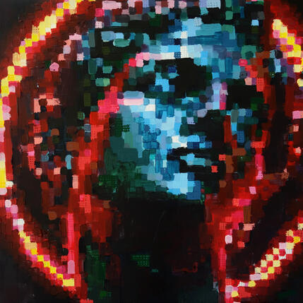 Painting Apollon by Nicolas Jesbac | Painting