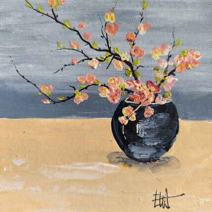 Pintura Bouquet zen. por Rey Ewa | Pintura