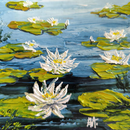 Peinture Clin d'oeil aux impressionnistes. par Rey Ewa | Tableau