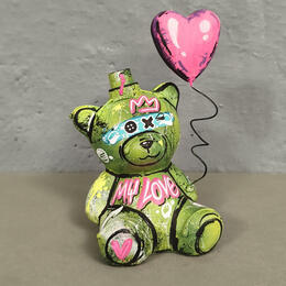 Sculpture L'ourson My love by Sufyr | Sculpture