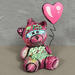 Sculpture L'ourson best friends by Sufyr | Sculpture Street art Graffiti Posca