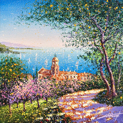 Painting Saint-Tropez by Dessapt Alan | Painting Figurative Acrylic, Oil Pop icons, Urban