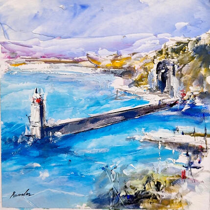 Gemälde le phare von Poumelin Richard | Gemälde