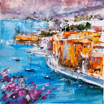 Gemälde le port de villefranche von Poumelin Richard | Gemälde