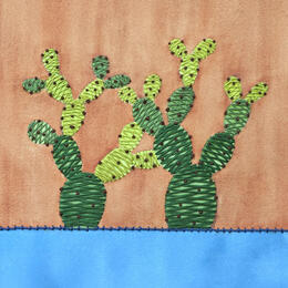 Peinture Desert Forms I par Vazquez Laila | Tableau Matiérisme Aquarelle, Textile