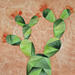 Painting Fruit of the Desert by Vazquez Laila | Painting Subject matter Watercolor Textile