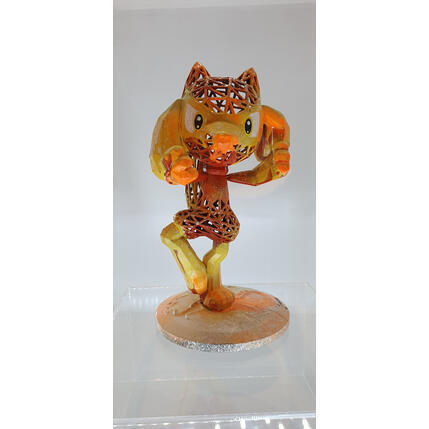 Sculpture Sunny Riolu by Shenoda | Sculpture Pop-art Graffiti, Resin