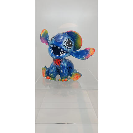 Sculpture Stitch cap tête à la plage by Shenoda | Sculpture Pop-art Graffiti, Resin