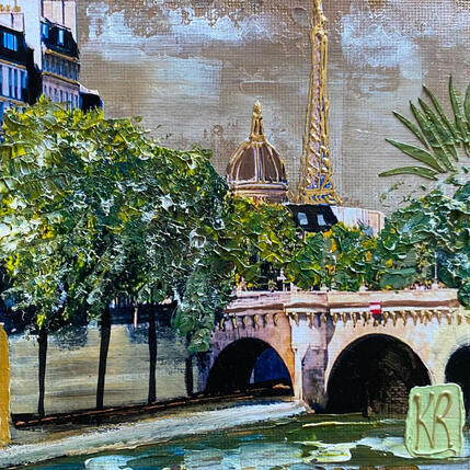 Peinture Elle s’élève  par Romanelli Karine | Tableau
