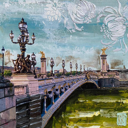 Peinture Paris toujours  par Romanelli Karine | Tableau