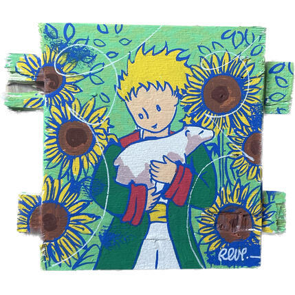 Gemälde Petit Prince von Revel | Gemälde Pop-Art Pop-Ikonen
