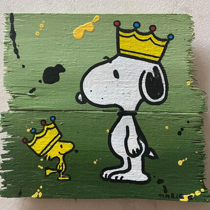 Gemälde ROIS von Marie G.  | Gemälde Pop-Art Acryl, Holz Pop-Ikonen
