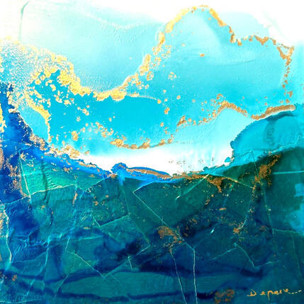 Painting F1 No Name 10050-20433-20260608-4 by Depaire Silvia | Painting Abstract Acrylic Landscapes, Marine, Minimalist