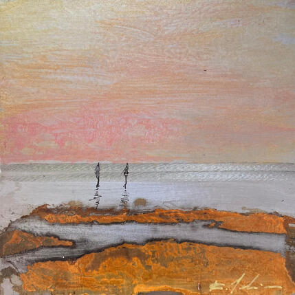 Peinture Nocturne par Mahieu Bertrand | Tableau