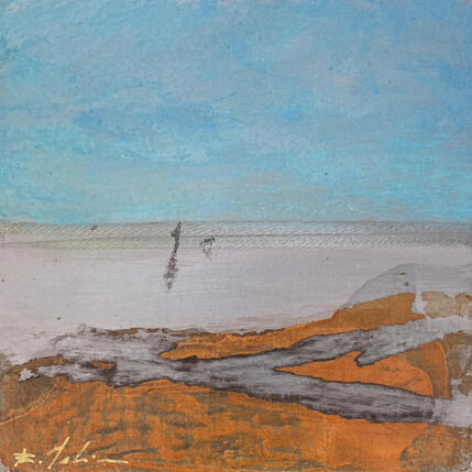 Peinture Balade à la mer par Mahieu Bertrand | Tableau