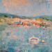 Painting arrivée par la mer by Vaudron | Painting Figurative