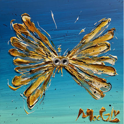 Painting Ciblus by Moogly | Painting Raw art Acrylic, Pigments, Resin Animals