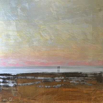 Painting Coucher de soleil  by Mahieu Bertrand | Painting