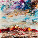 Painting Sedona Mesa airport view by Reymond Pierre | Painting Figurative Oil