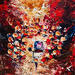 Painting Concert 1 by Reymond Pierre | Painting Figurative Music Oil