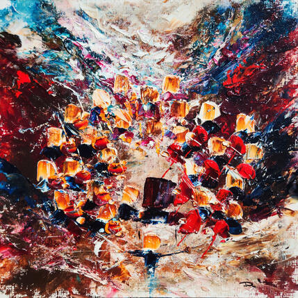 Painting Concerto Zao by Reymond Pierre | Painting Figurative Oil Music