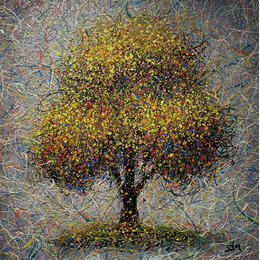 Painting CR6 - Suntree by Antoniuk Nadiia | Painting