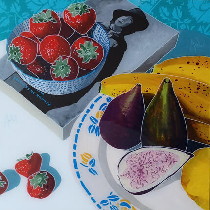 Peinture Que choisir pour le breakfast, hésitait Oscar par Auriol Philippe | Tableau