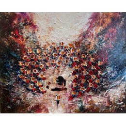 Painting Concert Zao by Reymond Pierre | Painting Figurative Oil
