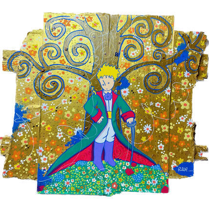 Painting Arbre de vie by Revel | Painting Pop-art Pop icons