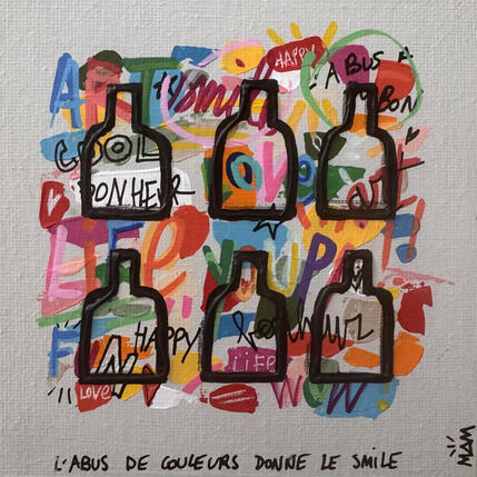 Painting SMILE by Mam | Painting