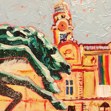 Painting Murmures des Terreaux by Sheremet Ion | Painting