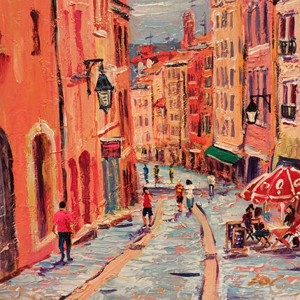 Painting Flânerie au Gourguillon  by Sheremet Ion | Painting