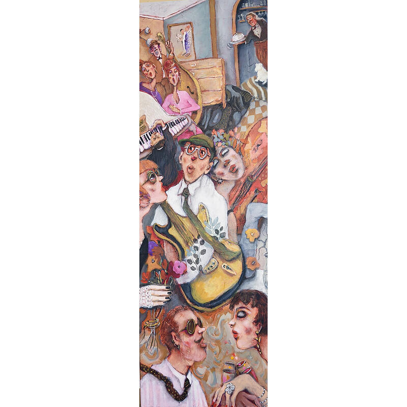 Painting Music and love—that's life by Garilli Nicole | Painting