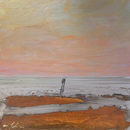 Peinture Nocturne 2 par Mahieu Bertrand | Tableau