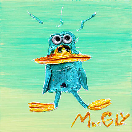 Peinture Mécaniqus par Moogly | Tableau