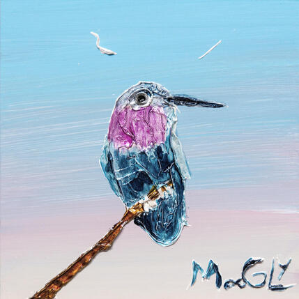 Peinture Observatus par Moogly | Tableau