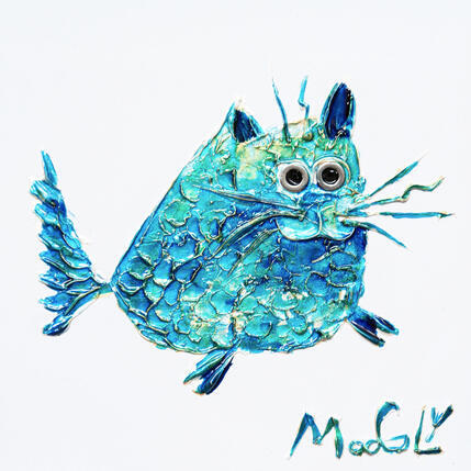 Peinture Parachutus par Moogly | Tableau