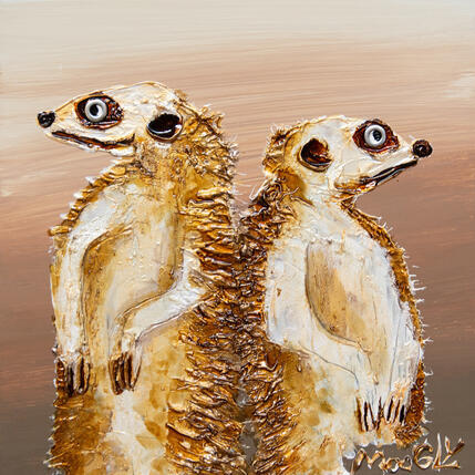 Peinture Vigilus par Moogly | Tableau