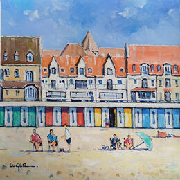 Painting ETE AU TOUQUET by Euger | Painting