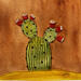 Painting Desert Rubies by Vazquez Laila | Painting Subject matter Watercolor Textile
