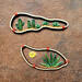 Painting Sculpted by Nature by Vazquez Laila | Painting Figurative Nature Wood Textile