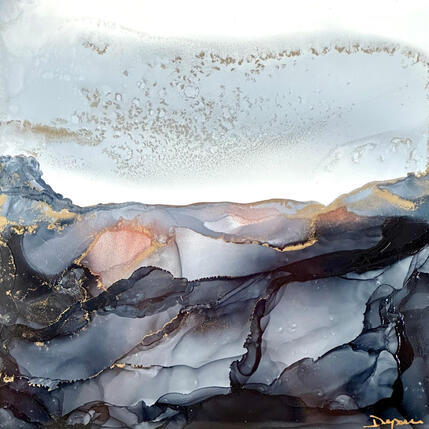 Painting Poésie Minérale 2303 by Depaire Silvia | Painting Abstract Acrylic Pop icons