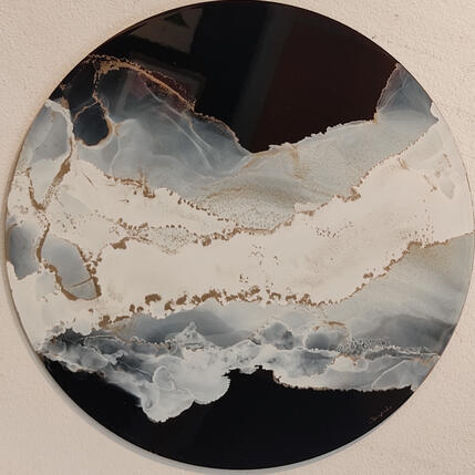 Painting Cloud Dance 3256 by Depaire Silvia | Painting Abstract Acrylic
